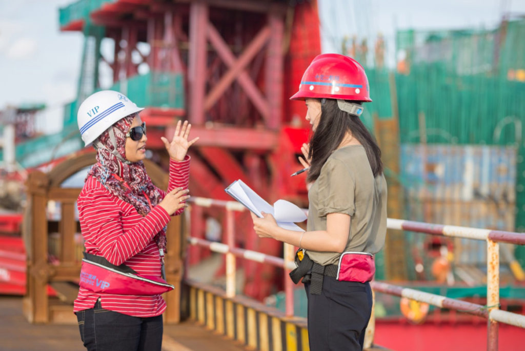 Shaana inspires young women to work in the field of construction